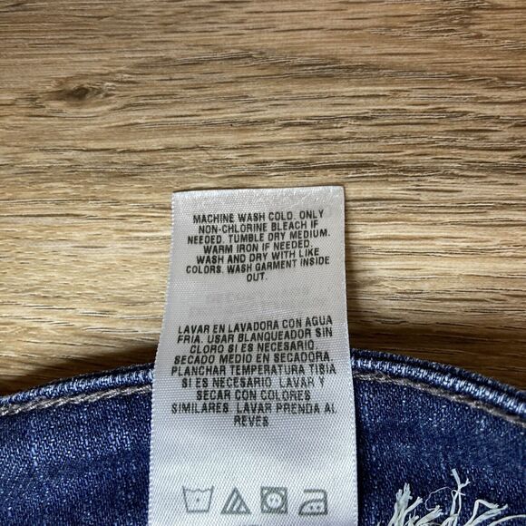 Levi’s Signature Womens Low Slim Flare Jeans Junior Size 11 Medium - Picture 6 of 9